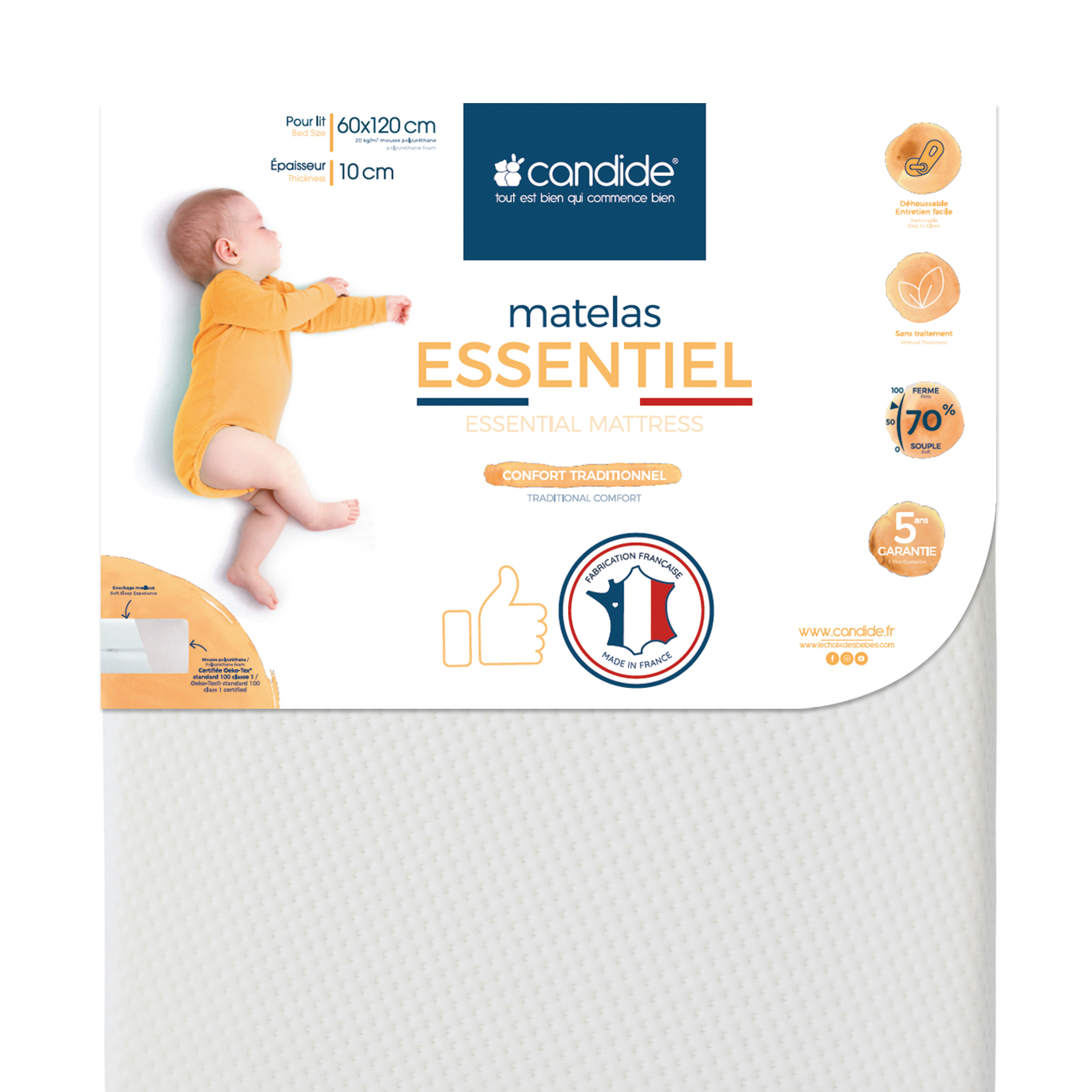 Matelas bébé Essentiel