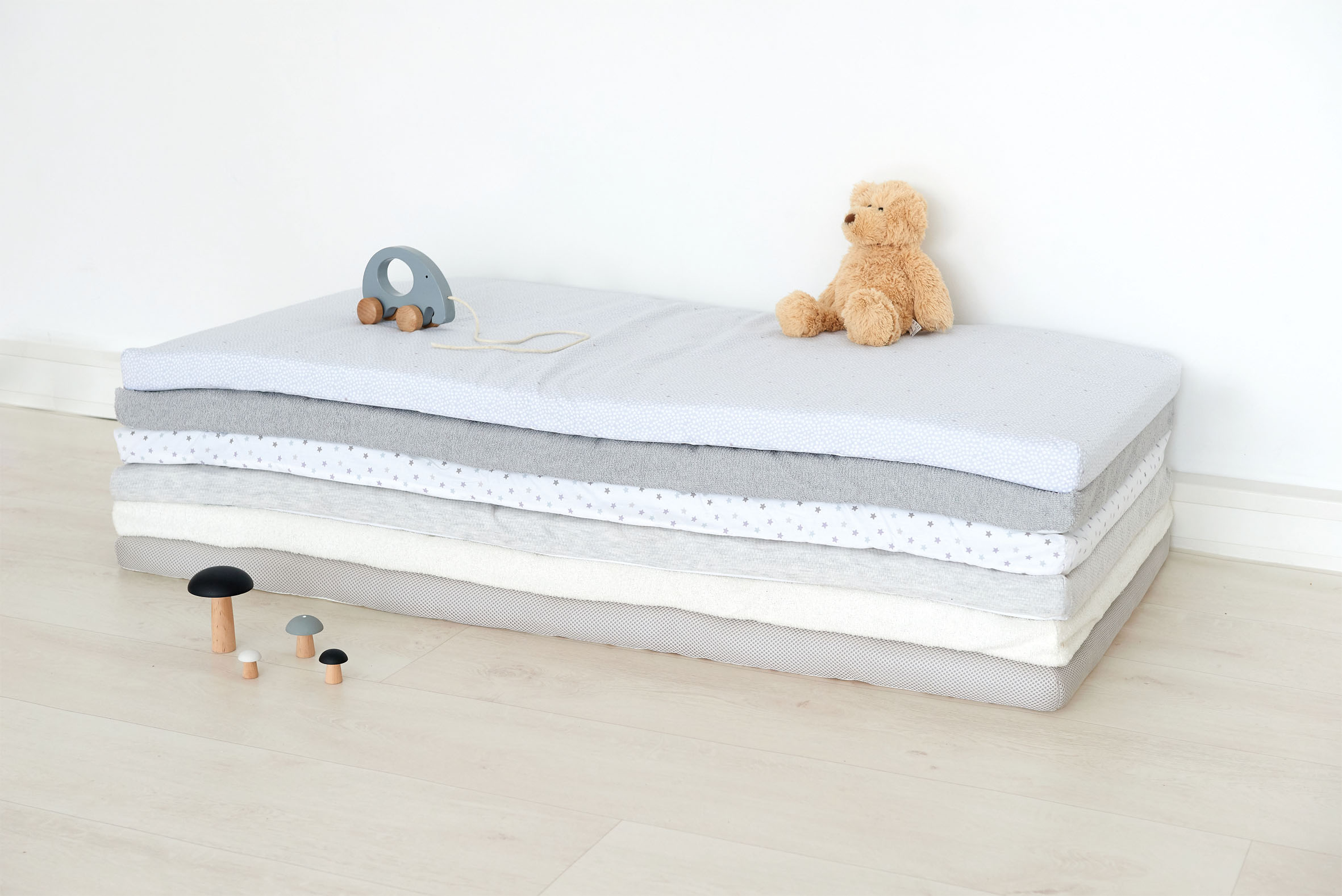 Matelas De Voyage Premium Gris Chine Candide